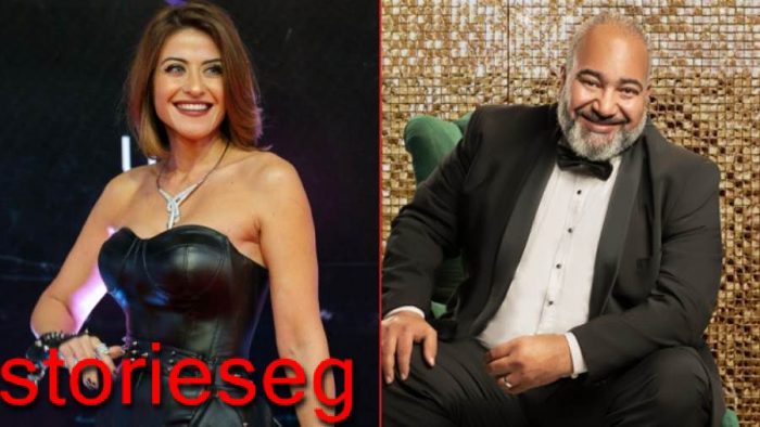 الفنان بيومى فؤاد و الفنانة هيدى كرم