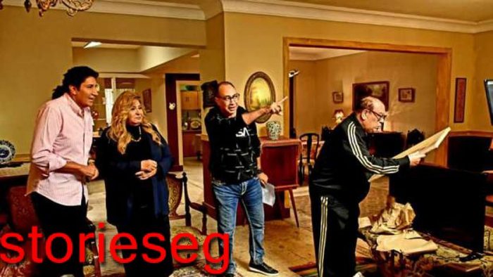 ابطال المسلسل في الكواليس