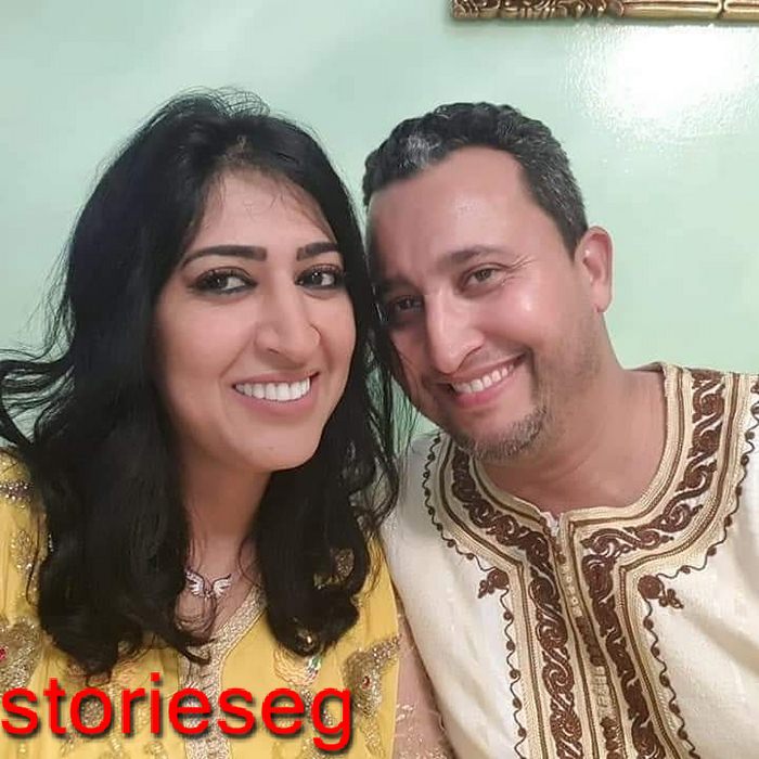 الفنانة دنيا بوتازوت و زوجها الثانى